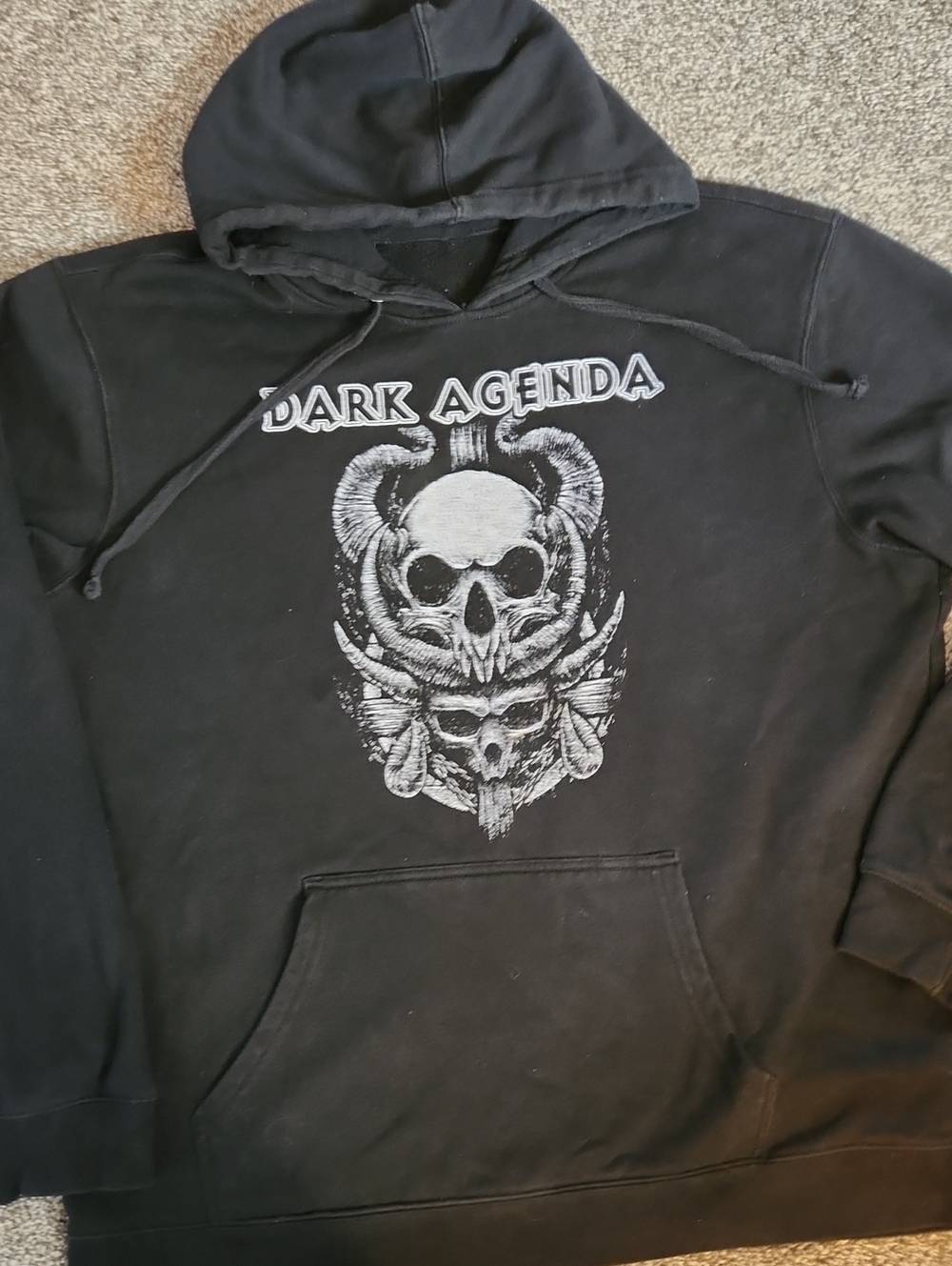 Dark Agenda Band - Pullover Hood - Assumed Size 2X